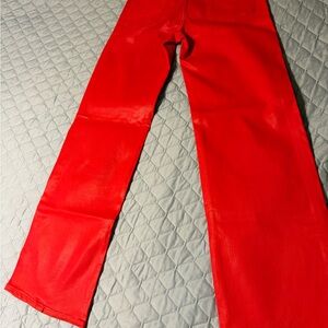 Hudson Jeans Flare Red Denim